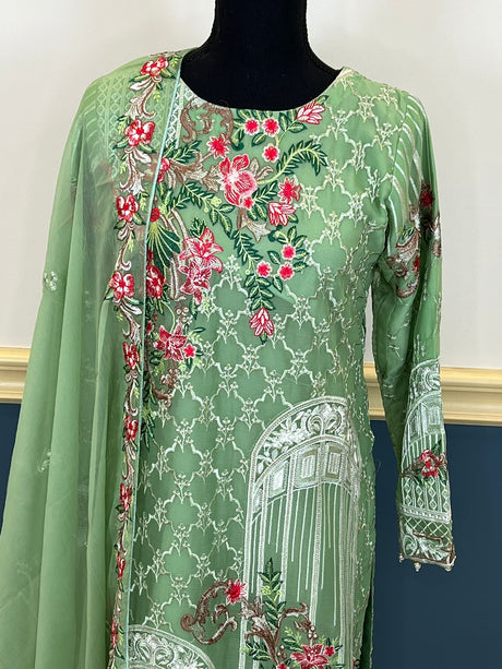 Pakistani Embroidered Party wear  Ready To Ship