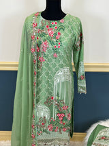 Pakistani Embroidered Party wear  Ready To Ship