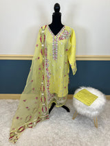 Pakistani Embroidered Party wear  Ready To Ship