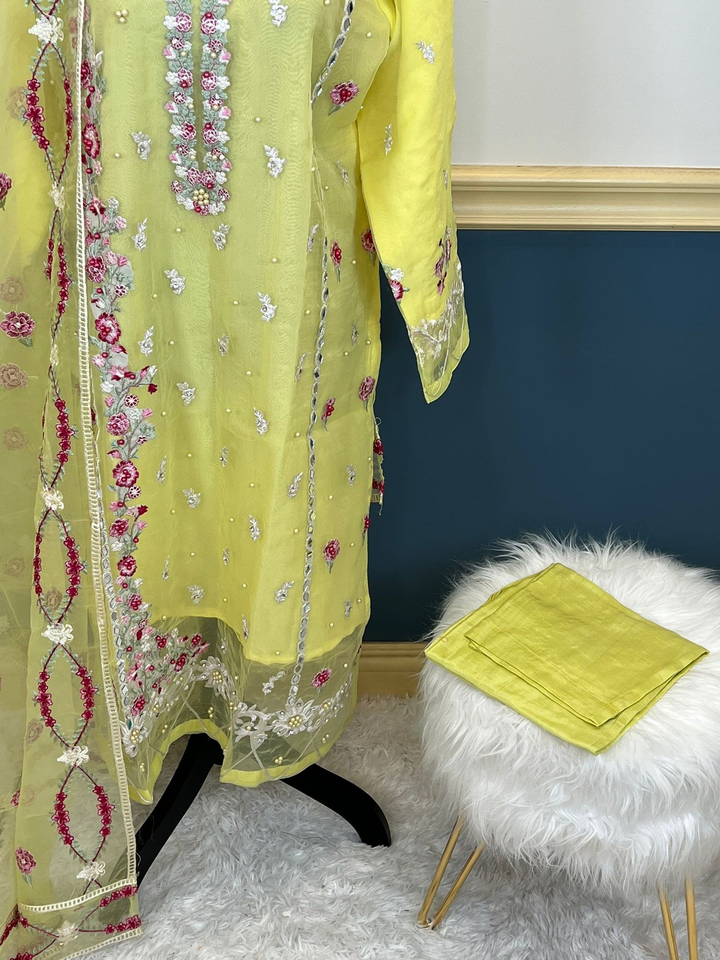 Pakistani Embroidered Party wear  Ready To Ship