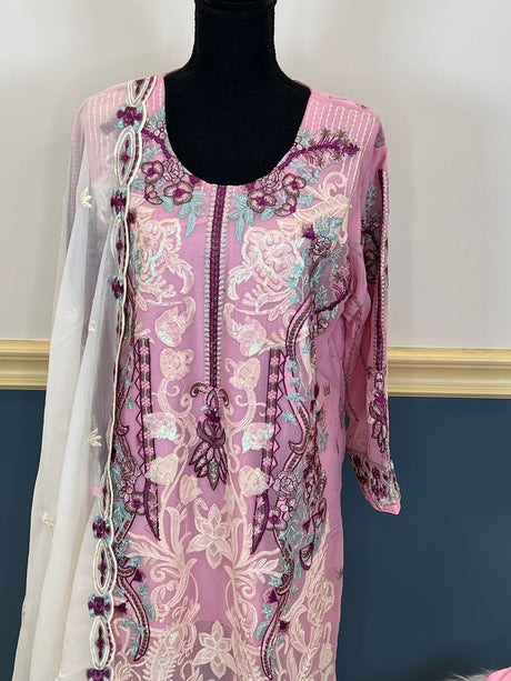 Pakistani Embroidered Party wear  Ready To Ship