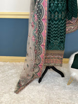 Pakistani Embroidered Party wear  Ready To Ship