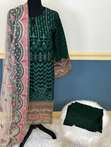 Pakistani Embroidered Party wear  Ready To Ship