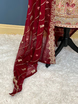 Pakistani Embroidered Party wear  Ready To Ship