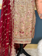 Pakistani Embroidered Party wear  Ready To Ship