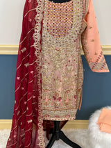 Pakistani Embroidered Party wear  Ready To Ship