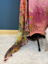 Pakistani Stitched Embroidered lawn Salwar kameez ready to ship