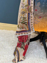 Pakistani Stitched Embroidered lawn Salwar kameez ready to ship