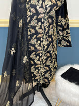 Pakistani Stitched Embroidered lawn Salwar kameez ready to ship