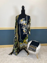 Pakistani Stitched Embroidered lawn Salwar kameez ready to ship