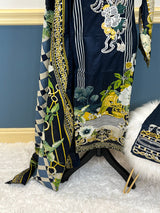 Pakistani Stitched Embroidered lawn Salwar kameez ready to ship