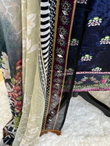 Pakistani Stitched Embroidered lawn Salwar kameez ready to ship