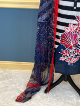 Pakistani Stitched Embroidered lawn Salwar kameez ready to ship