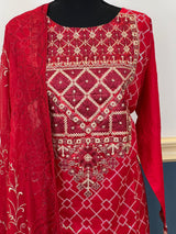 Pakistani Stitched Embroidered lawn Salwar kameez ready to ship