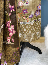 Pakistani Stitched Embroidered lawn Salwar kameez ready to ship