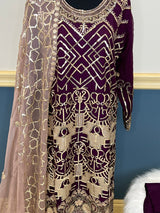 Pakistani Embroidered Party wear  Ready To Ship