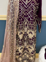 Pakistani Embroidered Party wear  Ready To Ship
