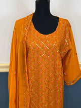 Pakistani Embroidered Party wear  Ready To Ship