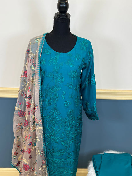 Pakistani Embroidered Party wear  Ready To Ship
