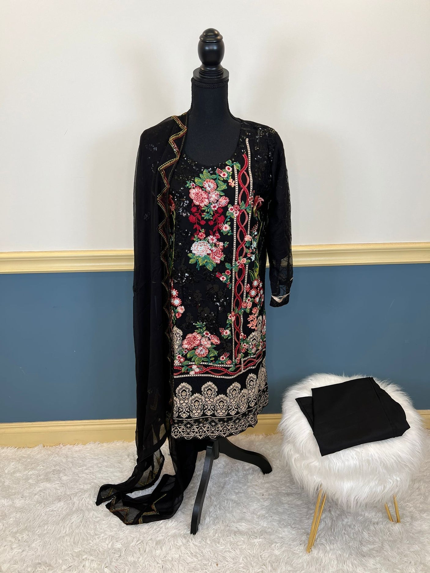 Pakistani Embroidered Party wear  Ready To Ship