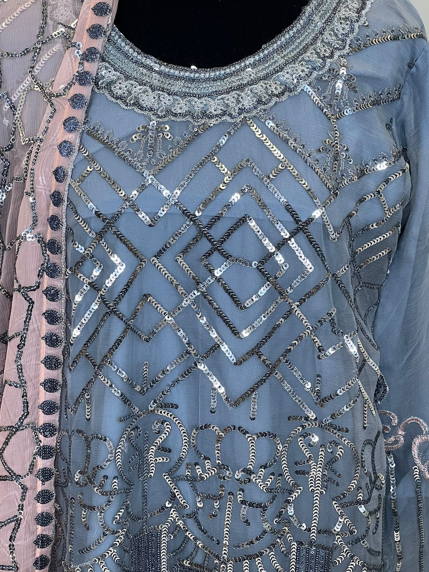 Pakistani Embroidered Party wear  Ready To Ship