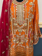 Pakistani Embroidered Party wear  Ready To Ship