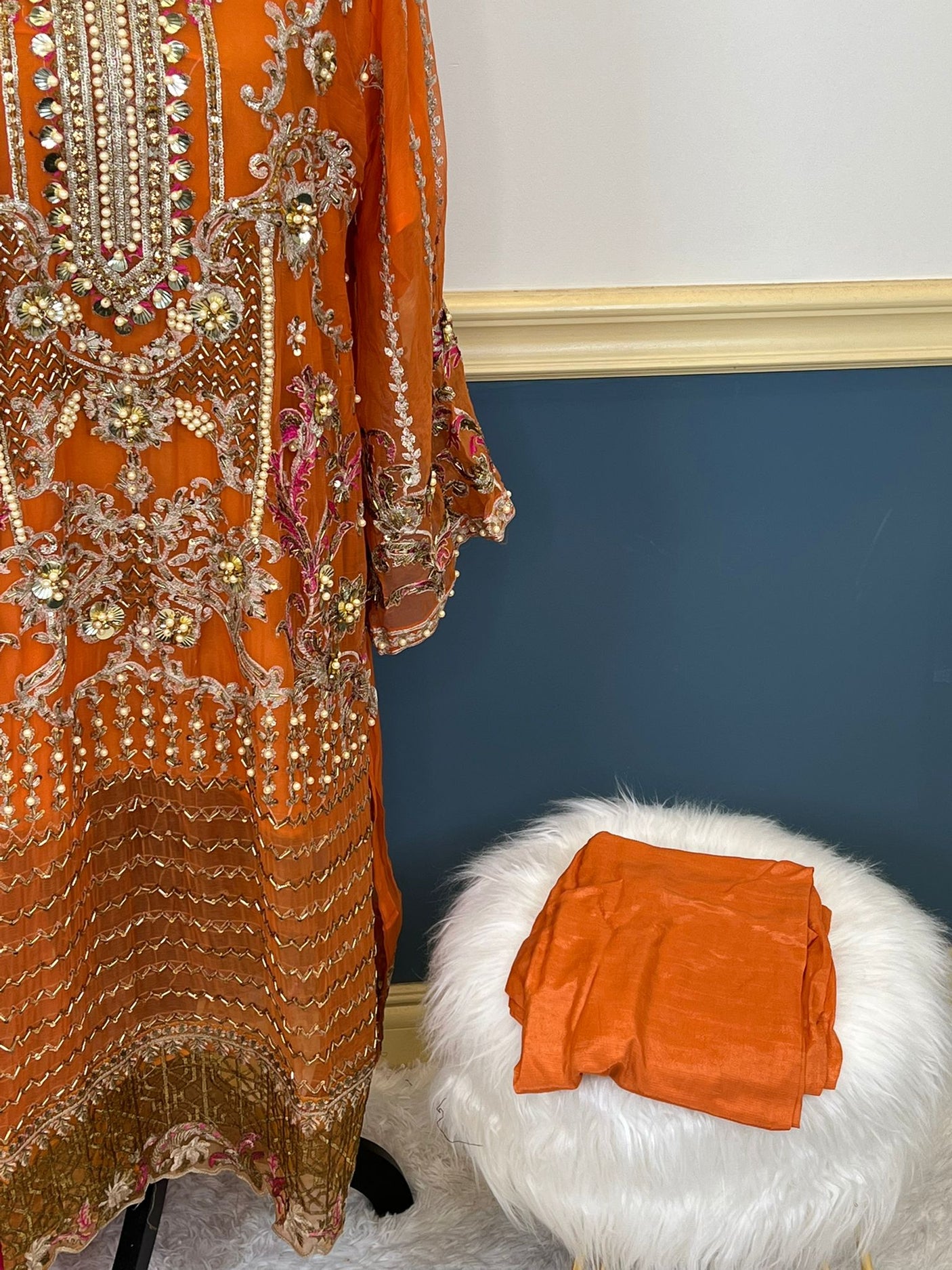 Pakistani Embroidered Party wear  Ready To Ship