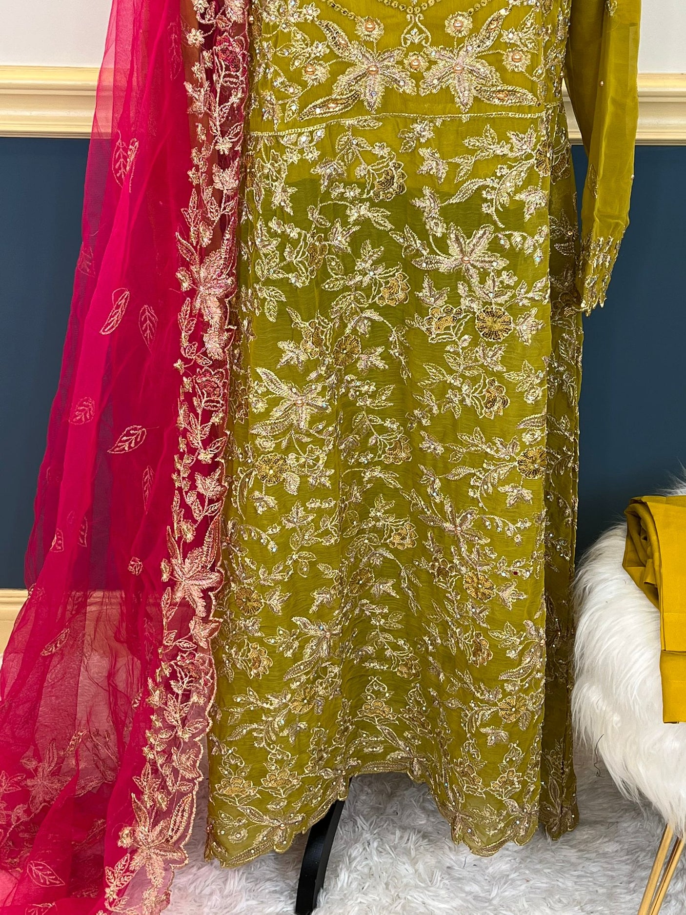 Pakistani Embroidered Party wear  Ready To Ship