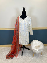 Pakistani Embroidered Party wear  Ready To Ship
