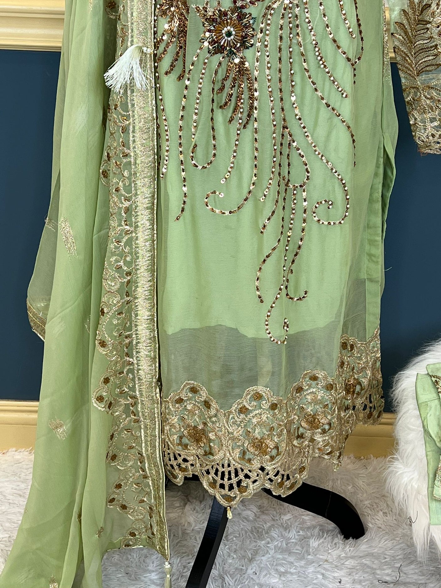 Pakistani Embroidered Party wear  Ready To Ship