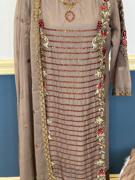 Pakistani Embroidered Party wear  Ready To Ship