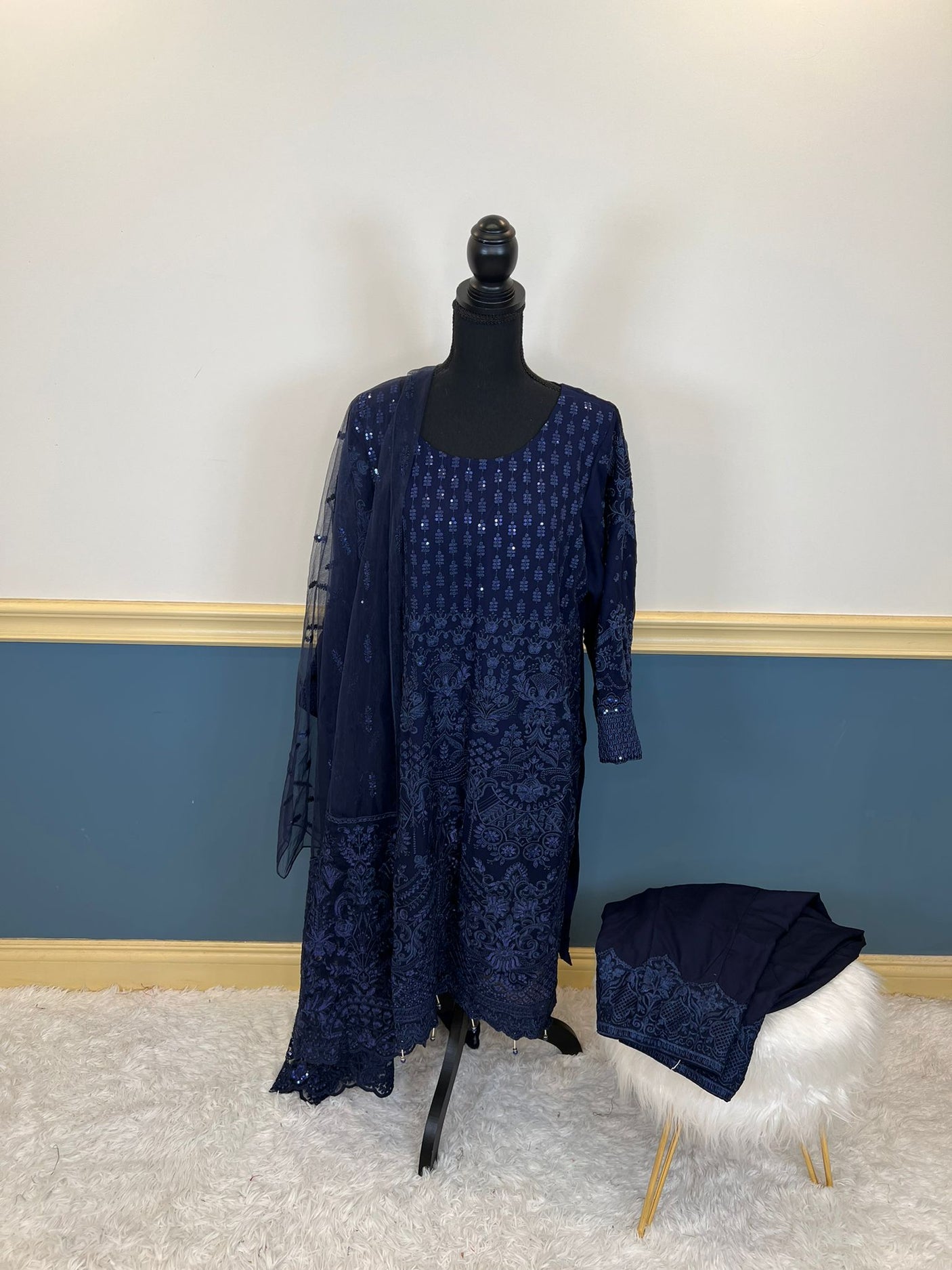 Pakistani Embroidered Party wear  Ready To Ship