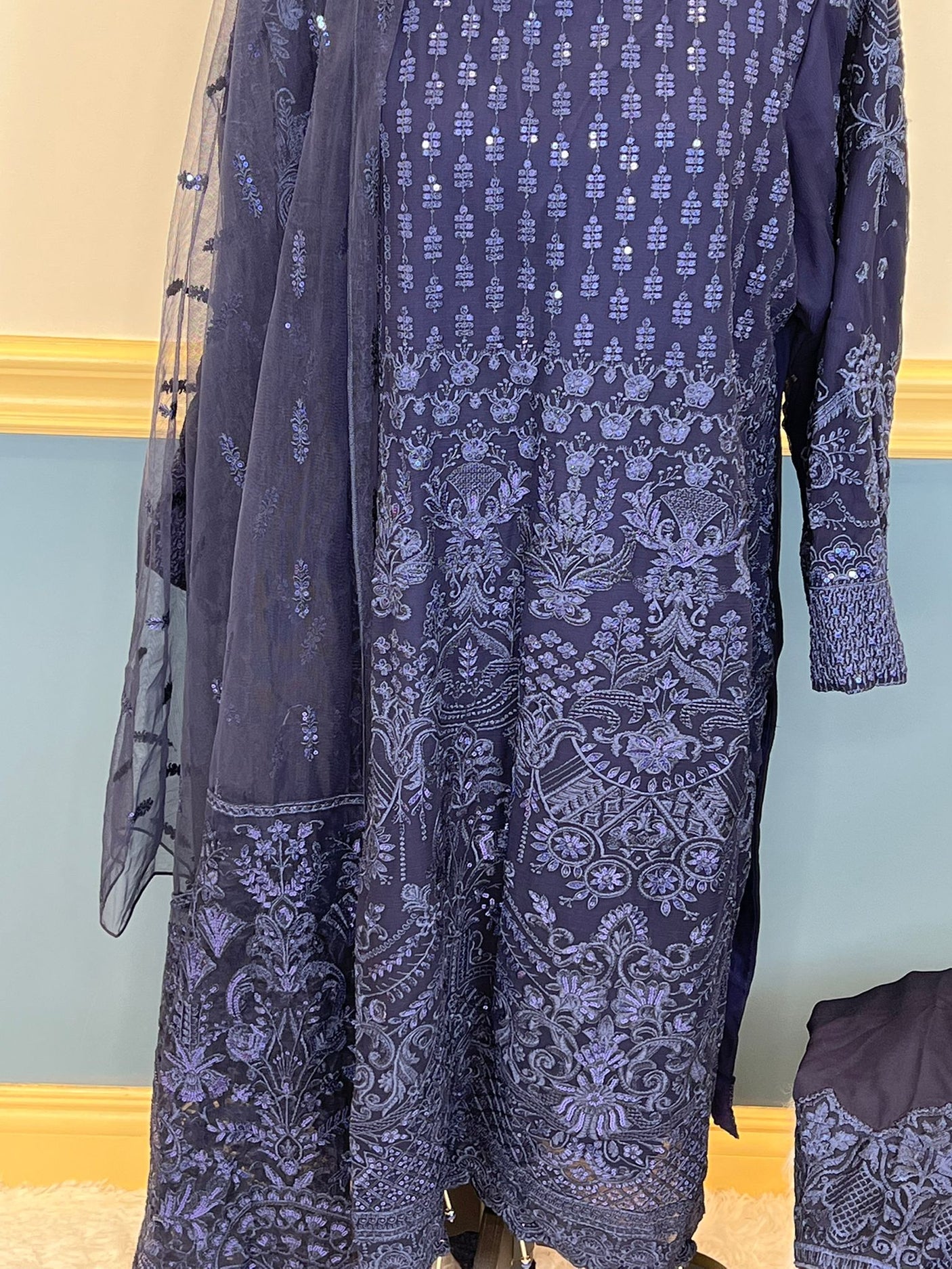 Pakistani Embroidered Party wear  Ready To Ship