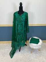 Pakistani Embroidered Party wear  Ready To Ship