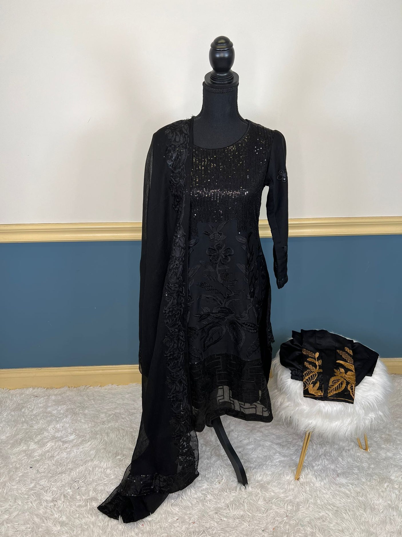 Pakistani Embroidered Party wear  Ready To Ship