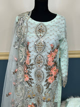 Pakistani Stitched Embroidery Party Wear Dresses Ready To Ship