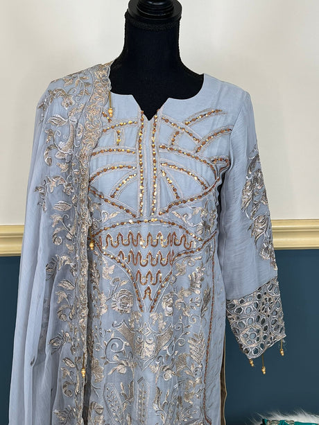 Pakistani Embroidered Party wear  Ready To Ship