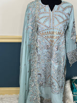 Pakistani Embroidered Party wear  Ready To Ship