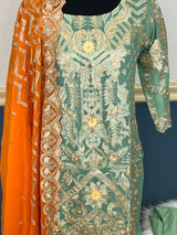 Pakistani Embroidered Party wear  Ready To Ship