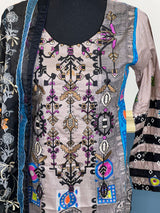 Pakistani Stitched Embroidered lawn Salwar kameez ready to ship