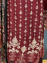 Pakistani Stitched Embroidered lawn Salwar kameez ready to ship