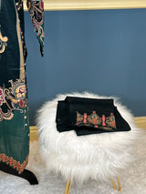 Pakistani Stitched Embroidered lawn Salwar kameez ready to ship