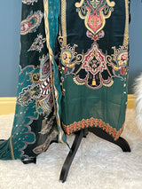 Pakistani Stitched Embroidered lawn Salwar kameez ready to ship