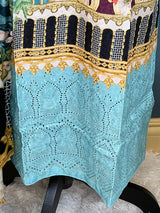 Pakistani Stitched Embroidered lawn Salwar kameez ready to ship