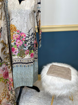 Pakistani Stitched Embroidered lawn Salwar kameez ready to ship