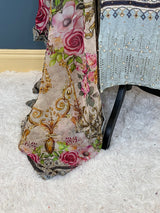 Pakistani Stitched Embroidered lawn Salwar kameez ready to ship