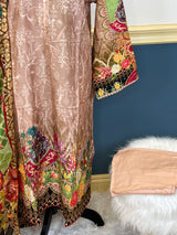 Pakistani Stitched Embroidered lawn Salwar kameez ready to ship