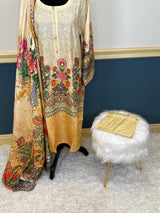 Pakistani Stitched Embroidered lawn Salwar kameez ready to ship