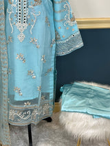 Pakistani Embroidered Party wear  Ready To Ship