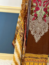 Pakistani Stitched Embroidered lawn Salwar kameez ready to ship